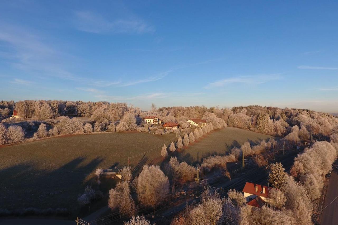 Alpenblick Nahe Muenchen Mit Outdoor Whirlpool - 21 Min Von Muenchen Mit Zug Assling Exteriör bild